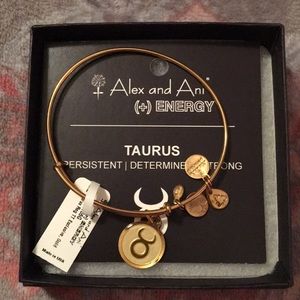 NWT Alex and Ani Taurus Bracelet